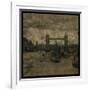 Tower Bridge I-John W Golden-Framed Giclee Print