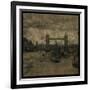 Tower Bridge I-John W Golden-Framed Giclee Print