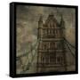 Tower Bridge II-John W Golden-Framed Stretched Canvas