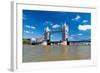 Tower Bridge in London in a Beautiful Summer Day-Kamira-Framed Photographic Print