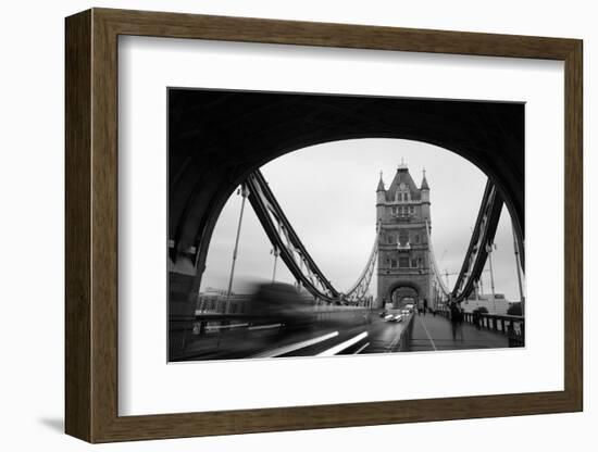 Tower Bridge in London in United Kingdoms.-Songquan Deng-Framed Photographic Print