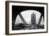 Tower Bridge in London in United Kingdoms.-Songquan Deng-Framed Photographic Print