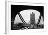 Tower Bridge in London in United Kingdoms.-Songquan Deng-Framed Photographic Print