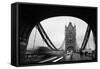 Tower Bridge in London in United Kingdoms.-Songquan Deng-Framed Stretched Canvas