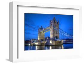 Tower Bridge In London-null-Framed Art Print