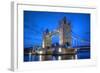 Tower Bridge In London-null-Framed Art Print