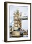 Tower Bridge - In the Style of Oil Painting-Philippe Hugonnard-Framed Giclee Print