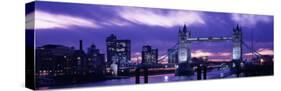 Tower Bridge, Landmark, London, England, United Kingdom-null-Stretched Canvas