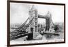 Tower Bridge, London, 1903-Valentine-Framed Giclee Print