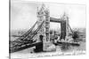 Tower Bridge, London, 1903-Valentine-Stretched Canvas