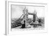 Tower Bridge, London, 1903-Valentine-Framed Giclee Print