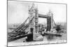 Tower Bridge, London, 1903-Valentine-Mounted Giclee Print