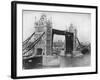 Tower Bridge, London, 1911-1912-Reinhold Thiele-Framed Giclee Print
