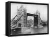 Tower Bridge, London, 1911-1912-Reinhold Thiele-Framed Stretched Canvas