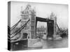 Tower Bridge, London, 1911-1912-Reinhold Thiele-Stretched Canvas