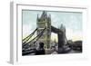 Tower Bridge, London, 20th Century-null-Framed Giclee Print