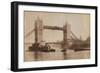 Tower Bridge, London, C1907-null-Framed Photographic Print