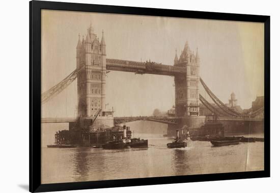 Tower Bridge, London, C1907-null-Framed Photographic Print