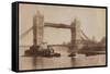 Tower Bridge, London, C1907-null-Framed Stretched Canvas