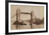 Tower Bridge, London, C1907-null-Framed Photographic Print