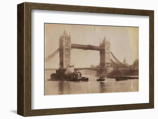 Tower Bridge, London, C1907-null-Framed Photographic Print