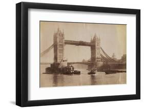 Tower Bridge, London, C1907-null-Framed Photographic Print