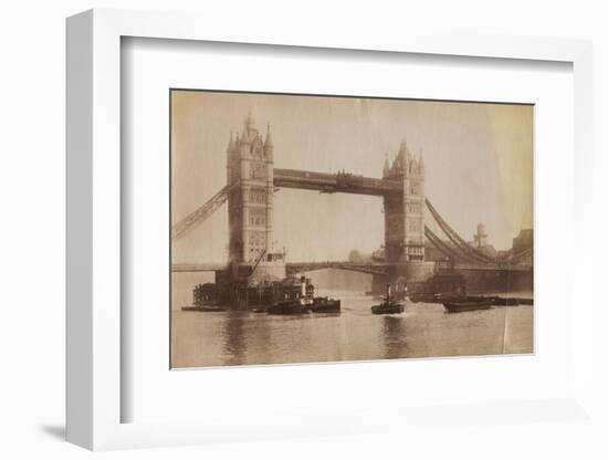 Tower Bridge, London, C1907-null-Framed Photographic Print