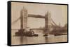 Tower Bridge, London, C1907-null-Framed Stretched Canvas