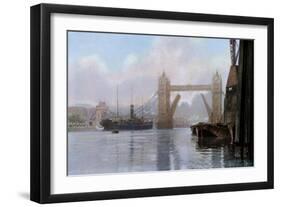 Tower Bridge, London, C1930S-null-Framed Giclee Print