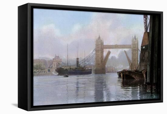 Tower Bridge, London, C1930S-null-Framed Stretched Canvas