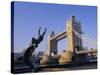 Tower Bridge, London, England, UK-Roy Rainford-Stretched Canvas