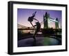 Tower Bridge, London, England, UK-Peter Adams-Framed Premium Photographic Print
