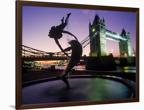 Tower Bridge, London, England, UK-Peter Adams-Framed Photographic Print