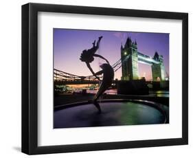 Tower Bridge, London, England, UK-Peter Adams-Framed Photographic Print