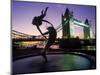 Tower Bridge, London, England, UK-Peter Adams-Mounted Photographic Print