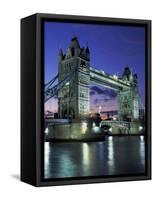 Tower Bridge, London, England, United Kingdom-Mark Mawson-Framed Stretched Canvas