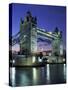 Tower Bridge, London, England, United Kingdom-Mark Mawson-Stretched Canvas