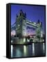 Tower Bridge, London, England, United Kingdom-Mark Mawson-Framed Stretched Canvas