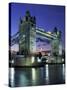 Tower Bridge, London, England, United Kingdom-Mark Mawson-Stretched Canvas