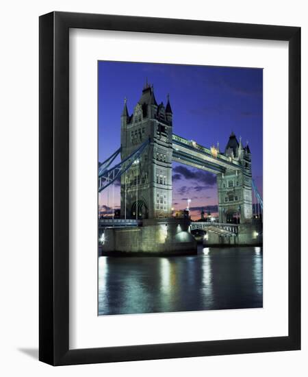 Tower Bridge, London, England, United Kingdom-Mark Mawson-Framed Premium Photographic Print