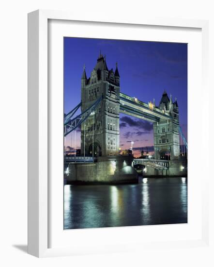 Tower Bridge, London, England, United Kingdom-Mark Mawson-Framed Photographic Print