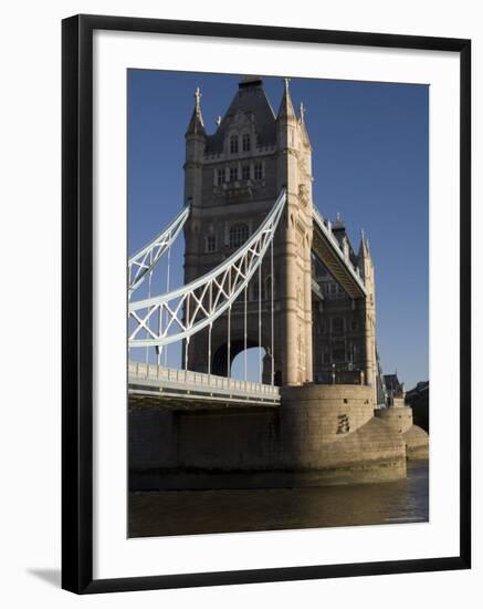 Tower Bridge, London, England-Amanda Hall-Framed Photographic Print