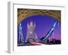 Tower Bridge, London, England-Steve Vidler-Framed Photographic Print