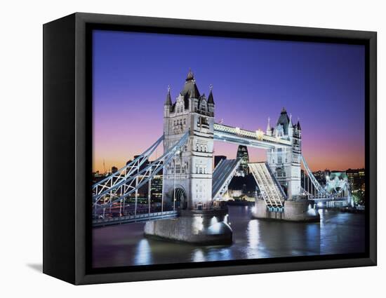 Tower Bridge, London, England-Steve Vidler-Framed Stretched Canvas