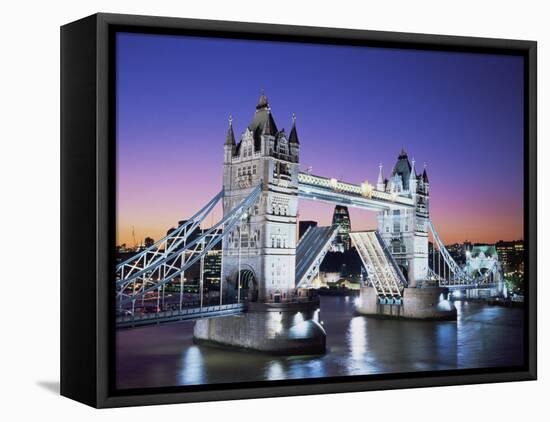 Tower Bridge, London, England-Steve Vidler-Framed Stretched Canvas