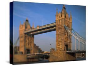 Tower Bridge, London, England-Walter Bibikow-Stretched Canvas