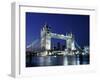 Tower Bridge, London, England-Sergio Pitamitz-Framed Premium Photographic Print