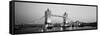 Tower Bridge London England-null-Framed Stretched Canvas