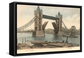 Tower Bridge, London, England-null-Framed Stretched Canvas