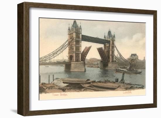 Tower Bridge, London, England-null-Framed Art Print